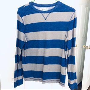 PacSun Long Sleeve Striped Thermal